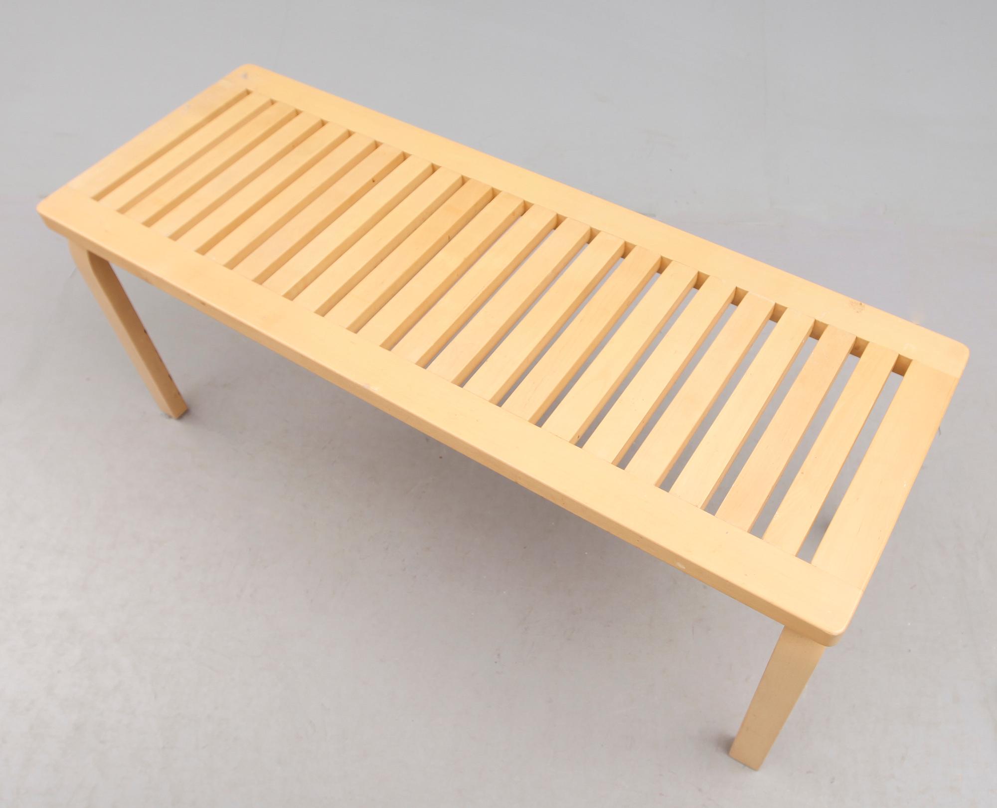 BÄNK, modell 153A, Alvar Aalto, Artek.
