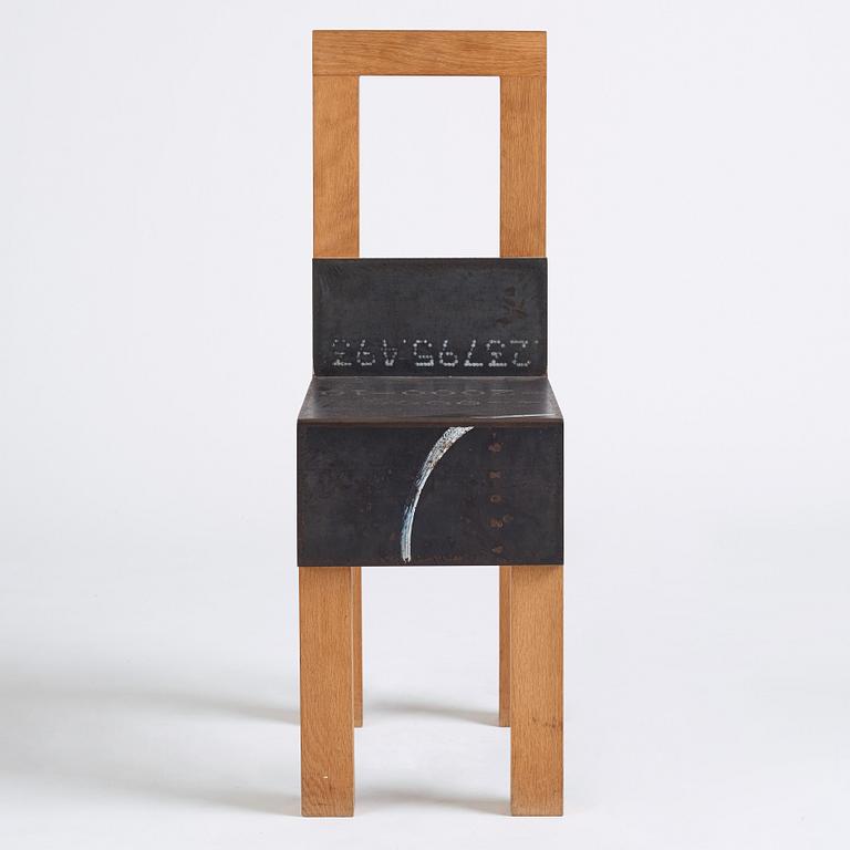 Jonas Bohlin, a 'Sto', chair, ed. 4/70, Jonas Bohlin Design AB Stockholm, post 1990.