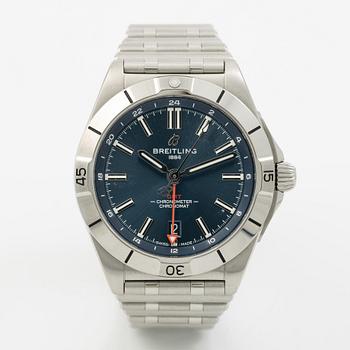 Breitling, Chronomat Automatic GMT 40, wristwatch, 40 mm.