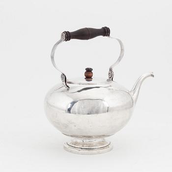 Carl Petter Lampa, a silver teapot, Stockholm, Sweden, 1830.