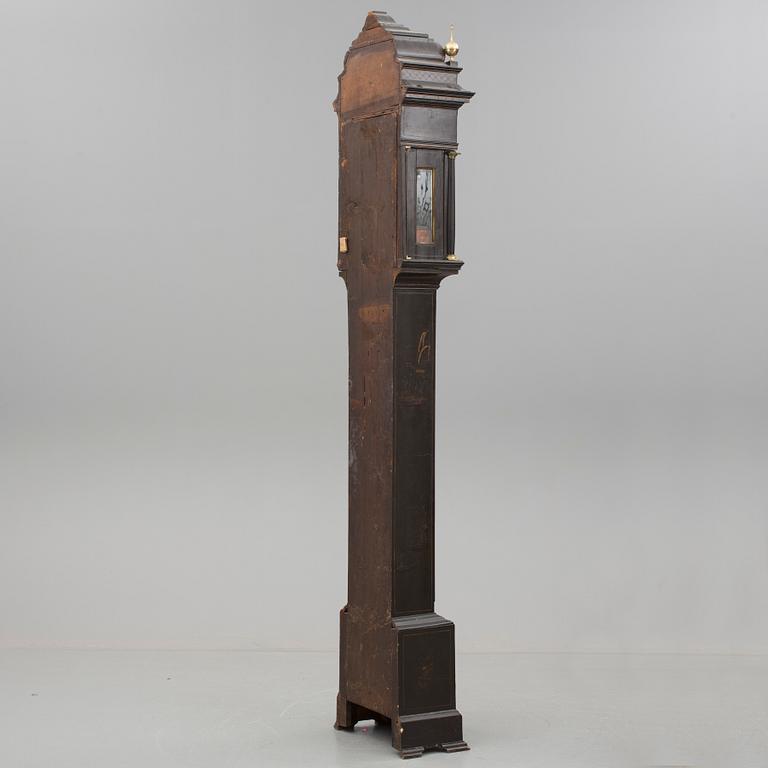 GOLVUR, pendel samt 2 lod, John Tolson, London, 1800-tal.