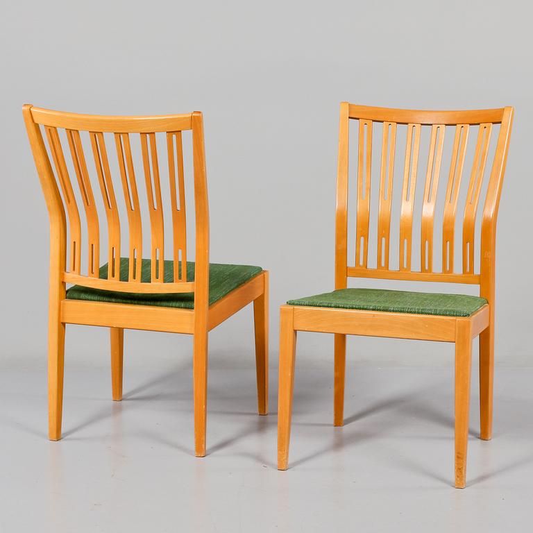 STOLAR, 4 st, Åkerblom, omkring 1900-talets mitt.