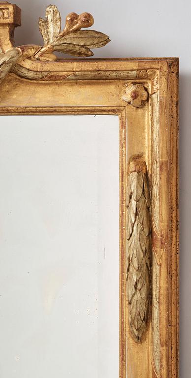 SPEGEL, av Johan Åkerblad (mästare i Stockholm 1758-1799), Gustaviansk.
