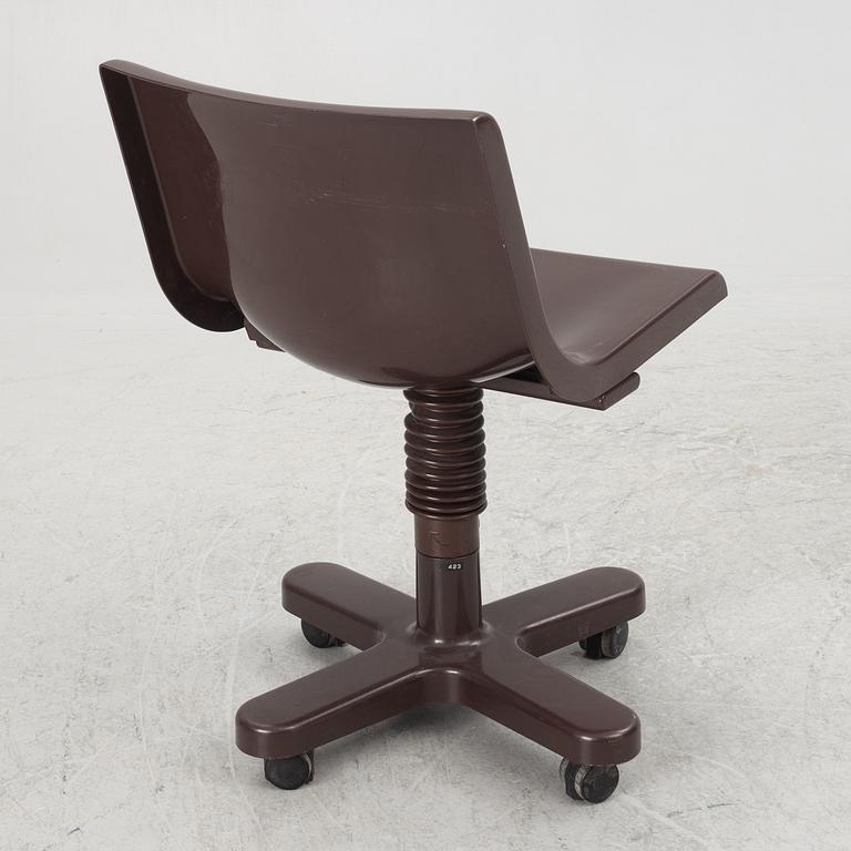 Ettore Sottsass, desk chair, "Synthesis", Olivetti, Italy, 1970s.