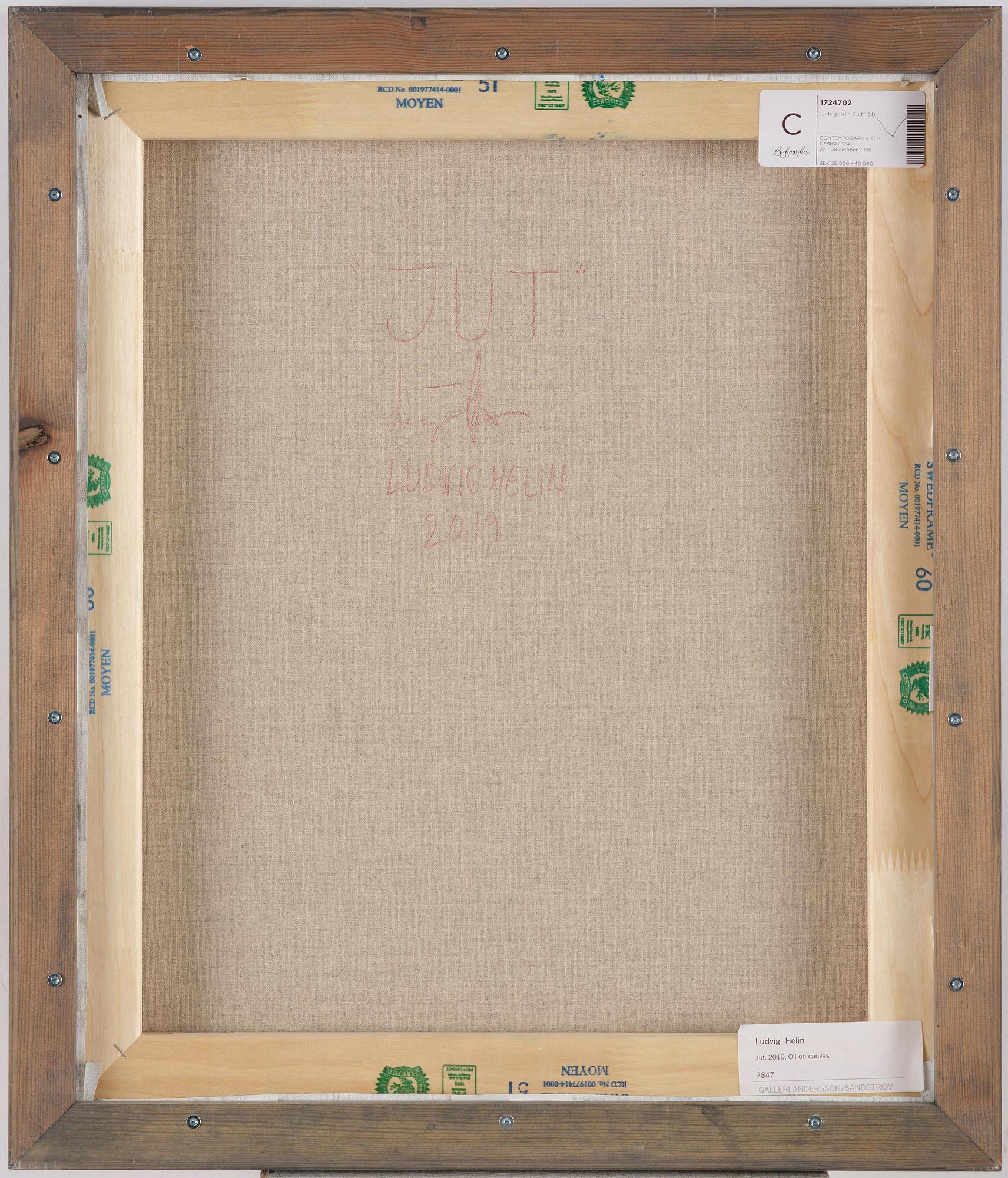Ludvig Helin, "Jut".