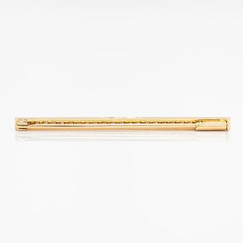 A Tillander, Brosch, 18K guld, 8/8-slipade diamanter ca 0.472 ct enligt gravyr, Helsingfors 1981.