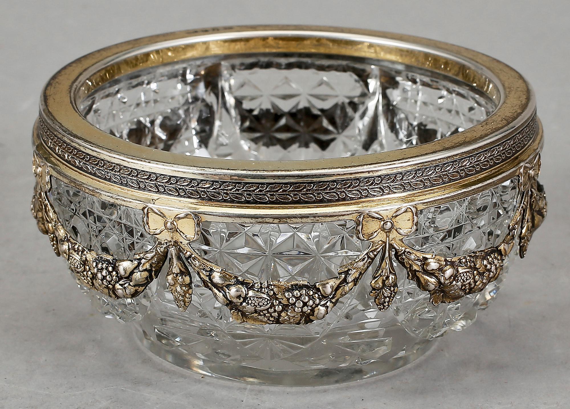 SKÅL, glas och silver, CG Hallberg, Stockholm, 1904.