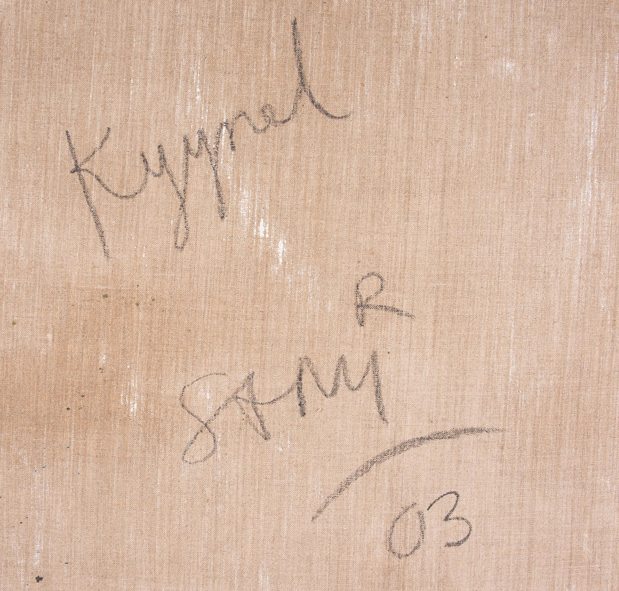 SAMI RINNE, olja på duk, a tergo signerad och daterad 03.