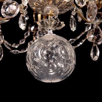 Takkrona, 1800-talets första hälft. Höjd 87 cm.