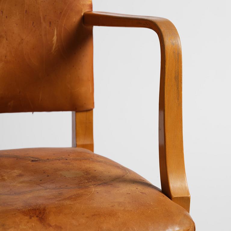 G.A. Berg, armchair, Stockholm, 1940s.