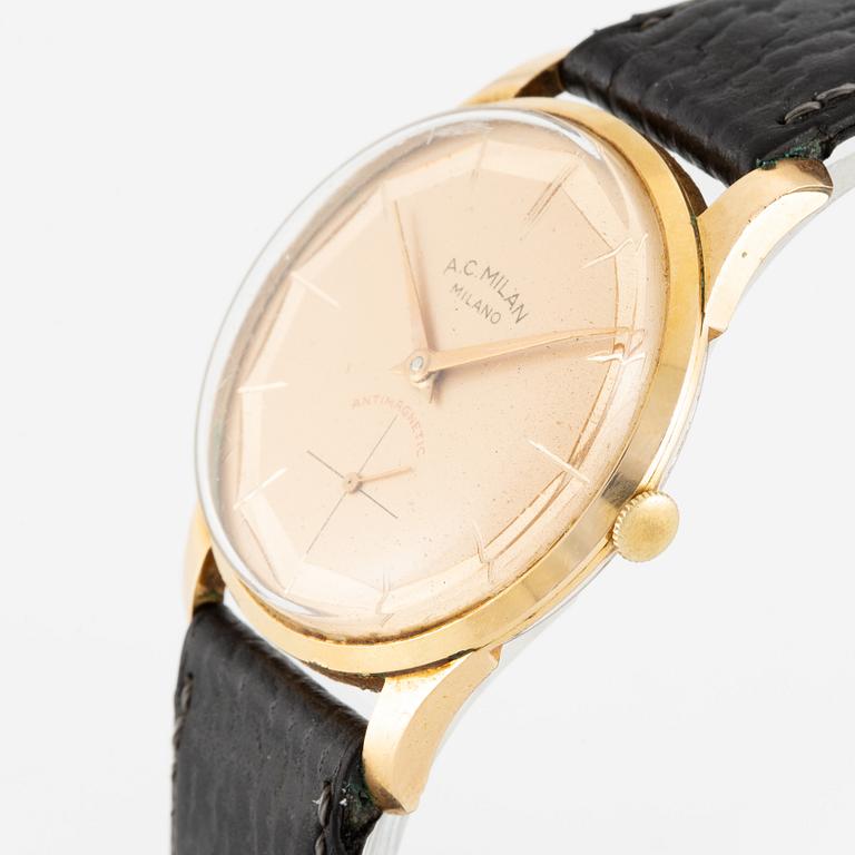 Wristwatch, "AC Milan", "Antonio Durán", 35 mm.