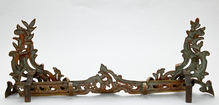 ELDGARNITYR, 3 delar, Louis XV´stil, 1800-tal.