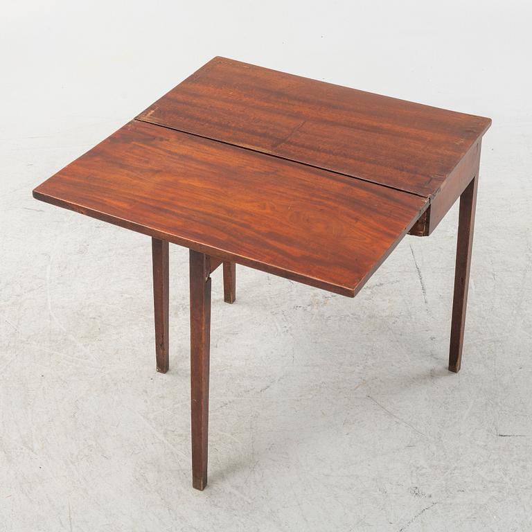 Spelbord, sengustavianskt, 1700-talets senare hälft.