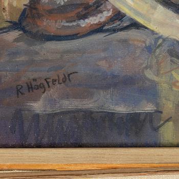Robert Högfeldt, watercolour, signed R. Högfeldt.