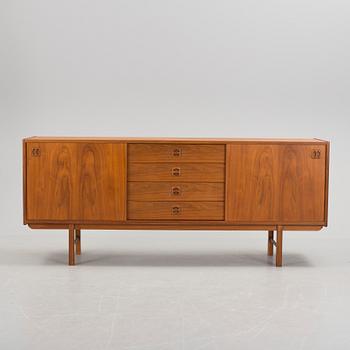 A second half of the 20th century walnut sideboard by IKEA.