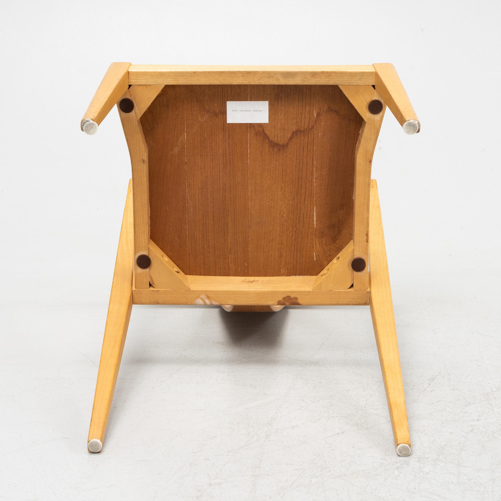 Axel Larsson, karmstol, modell "8-108", Svenska Möbelfabrikarna Bodafors, 1959.