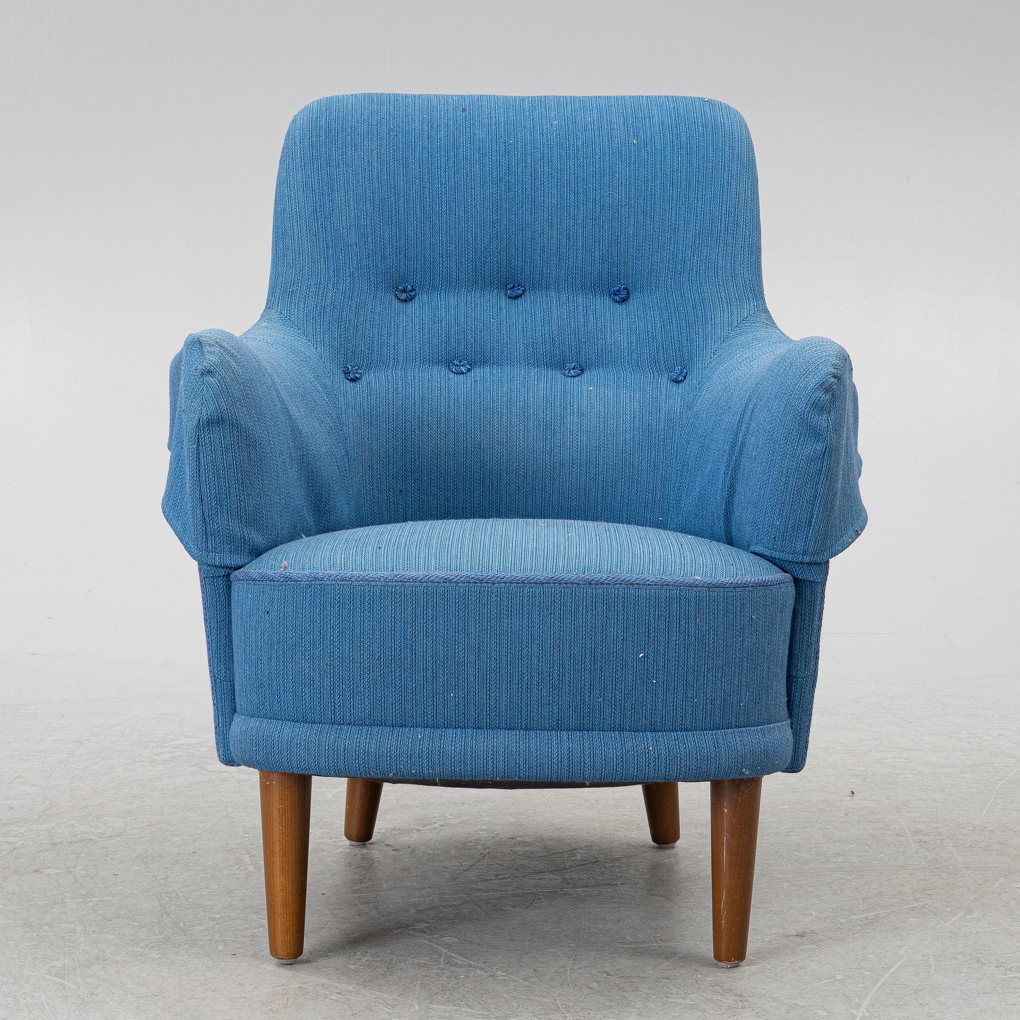 Carl Malmsten, armchair, "Samsas", second half of the 20th century.