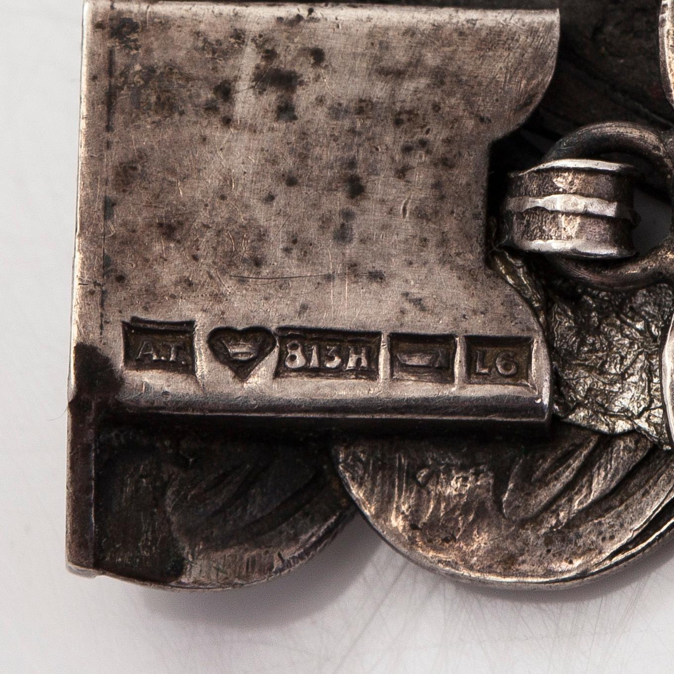 Bracelet, silver, A. Tillander, Helsinki 1940.