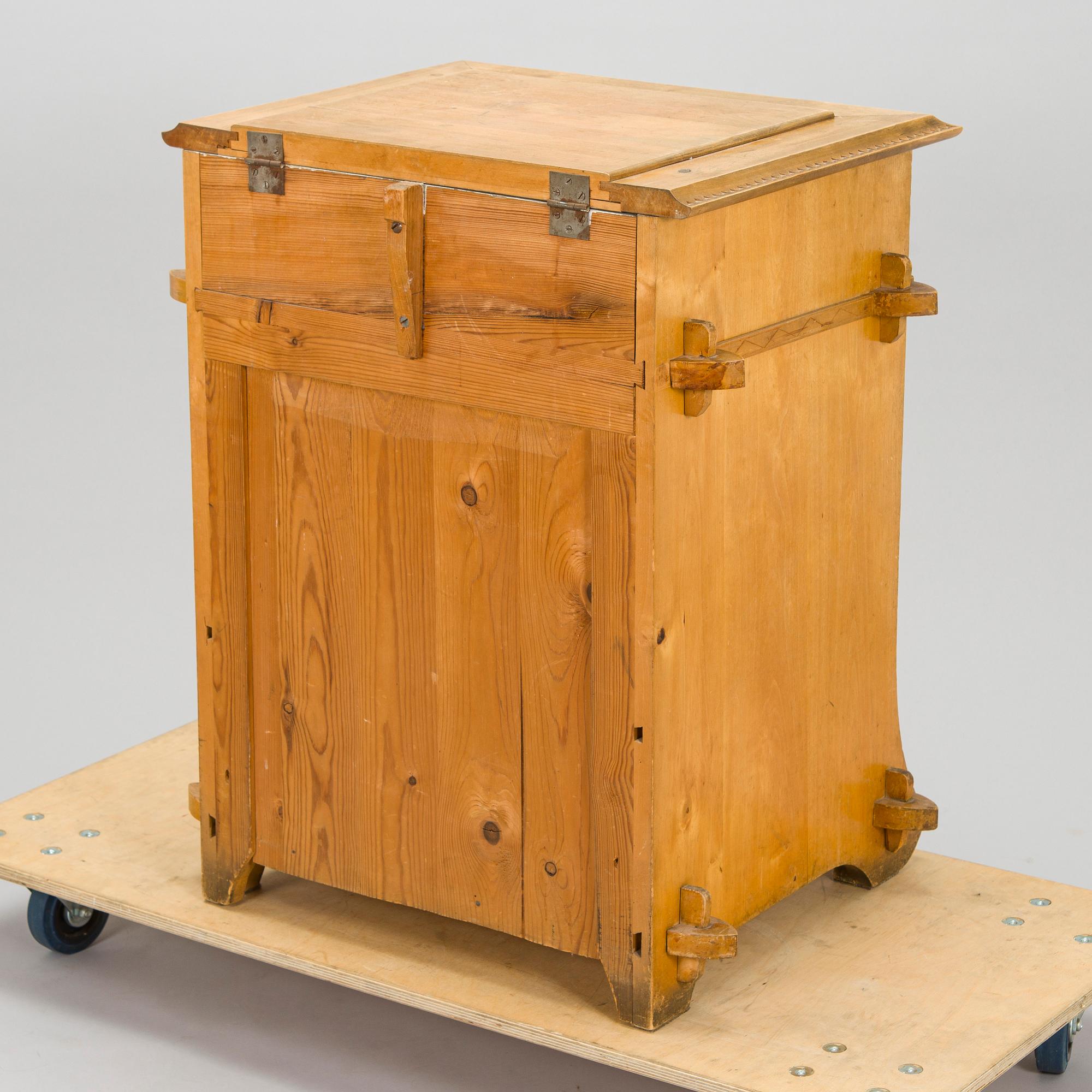 Yrjö Blomstedt, washstand, 1898.