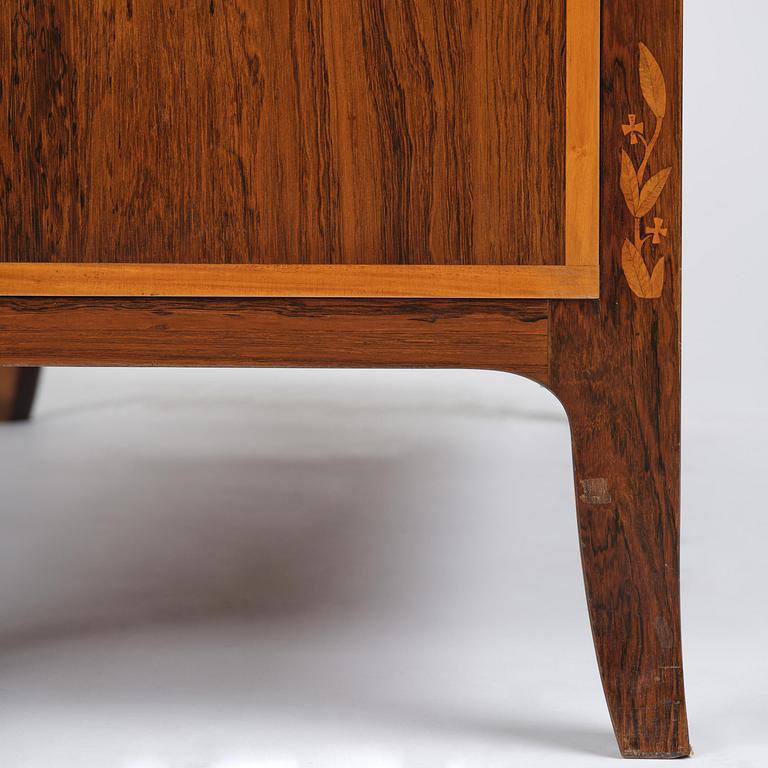 Carl Malmsten, byrå, utförd av snickarmästare Albin Johansson, Stockholm, 1943.