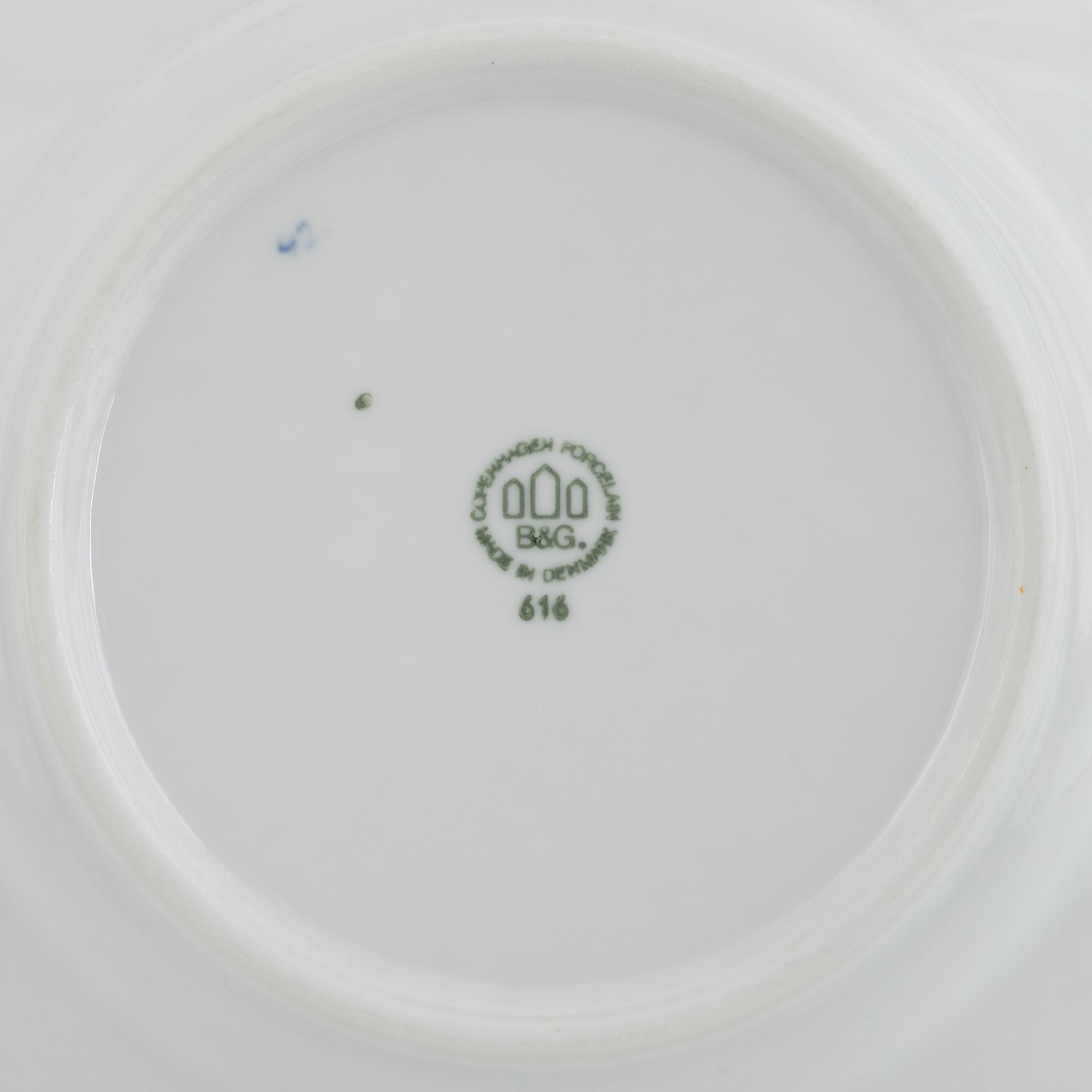 Coffee service, porcelain 24 pieces, "Empire" Bing & Grøndahl.