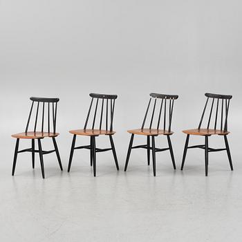 Ilmari Tapiovaara, a set of four 'Fanett' chairs, Edsbyverken, 1950's/60's.