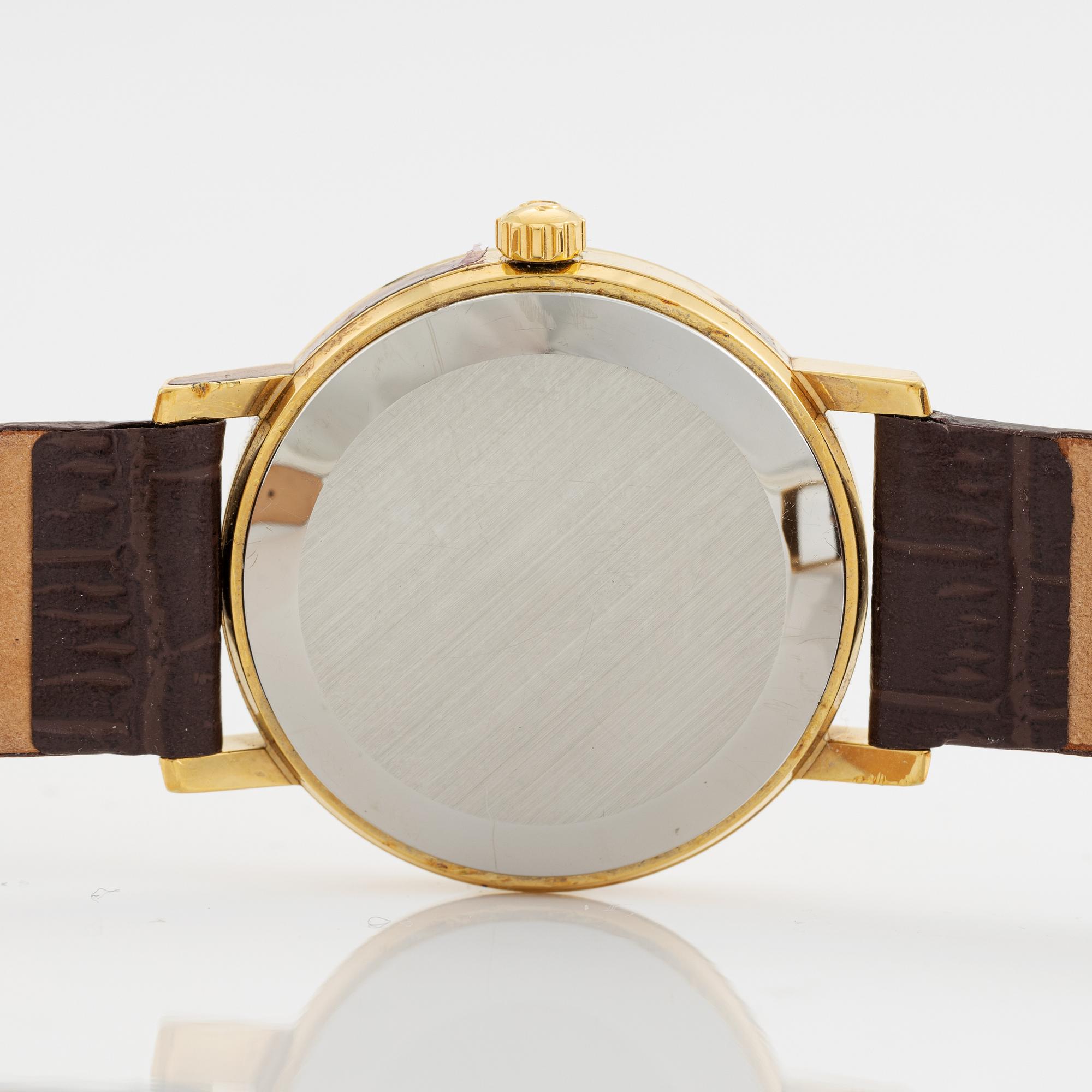 Omega, armbandsur, 34,5 mm.
