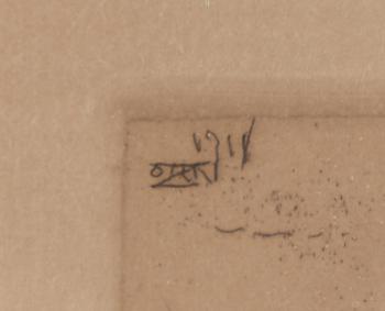 Anders Zorn, "Gammal knekt".