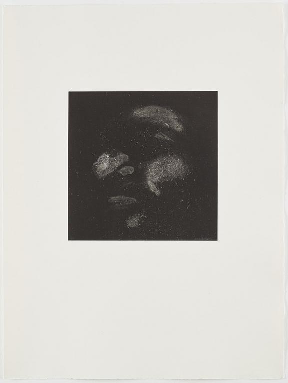 Dan Wolgers, blyrör, signerad Dan Wolgers och numrerad 2/10. 5 photopolymer tryck, 2014, upplaga 10. I originalkartong.
