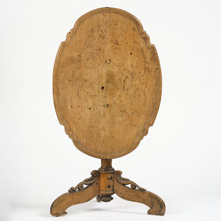 Tebord, Sverige, tidigt 1700-tal, Karolinsk Barock.
