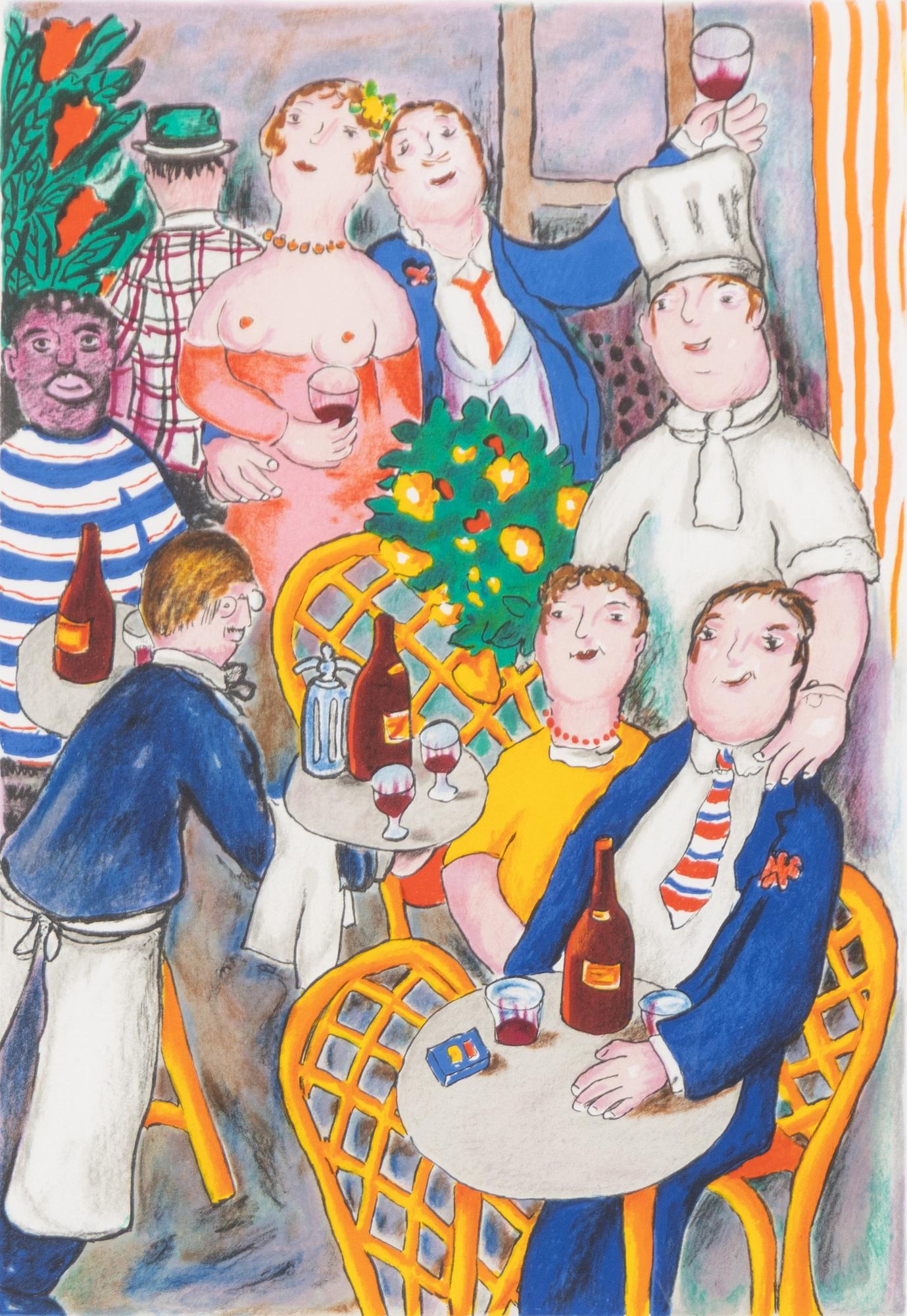 Lennart Jirlow, "Trottoarcaféet".