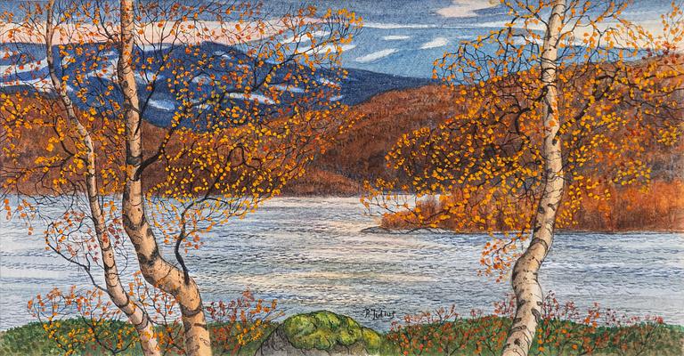 Per Julius, autumn landscape.