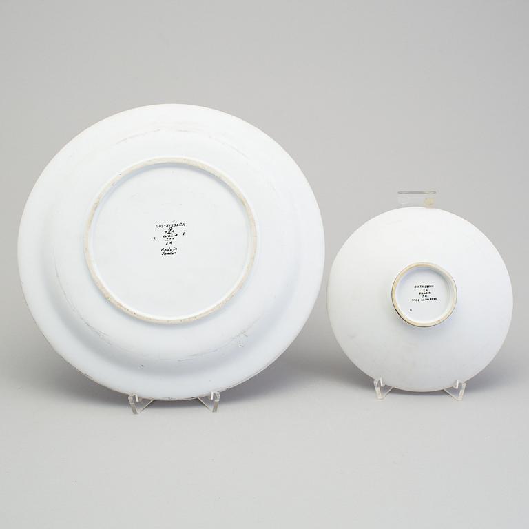 STIG LINDBERG, a lot of seven pieces of "Grazia" items, Gustavsberg 1950/60s.