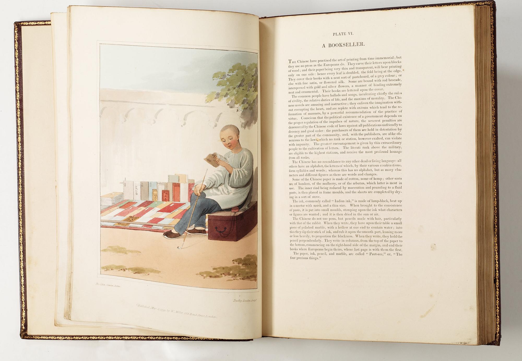 GEORGE HENRY MASON, The Costumes of China, London 1804.