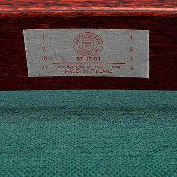 MARKKU PAKKANEN, a pair of 'Harlekiini' easy chairs, Asko, late 20th Century.