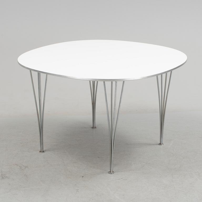 BRUNO MATHSSON, bord, "Supercirkel", Fritz Hansen, 1980.