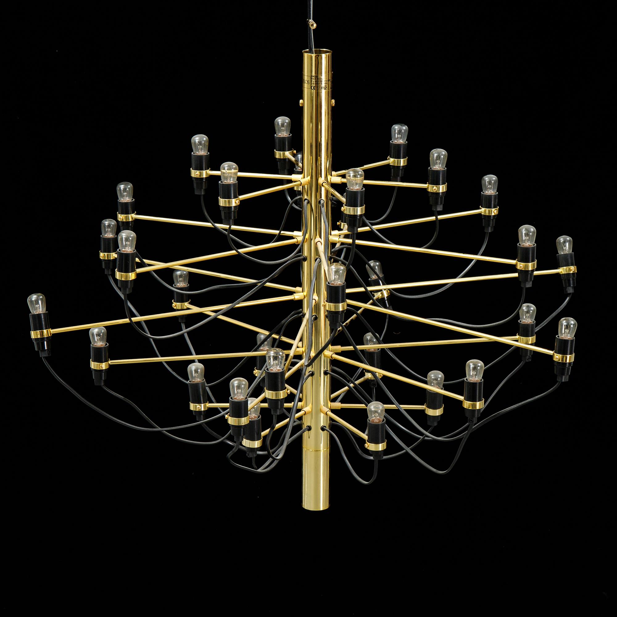 A model 2097/30 ceiling lamp by Gino Sarfatti for Flos.