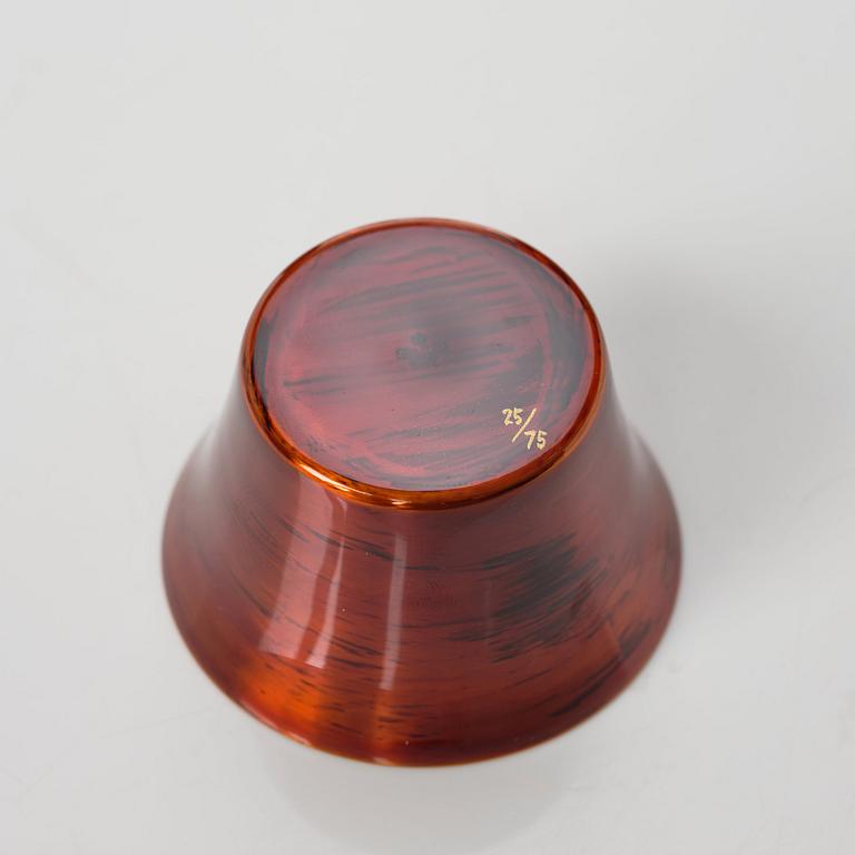 Claesson Koivisto Rune, "Kin Urushi", fem ljushållare, Sfera / Skultuna för Tohoku Support Limited Edition, Japan, 2011.