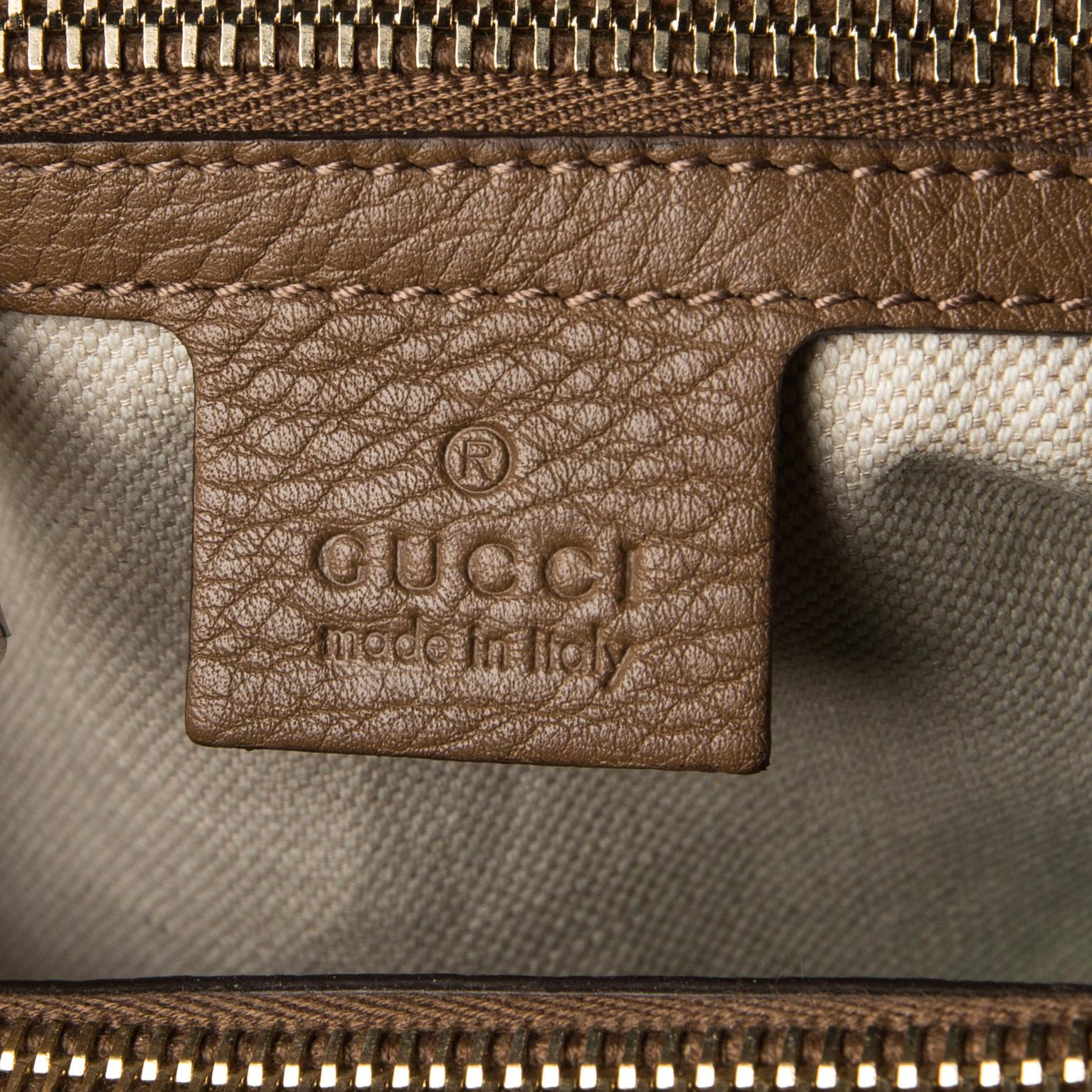 A bag "Bamboo shopper" by GUCCI.