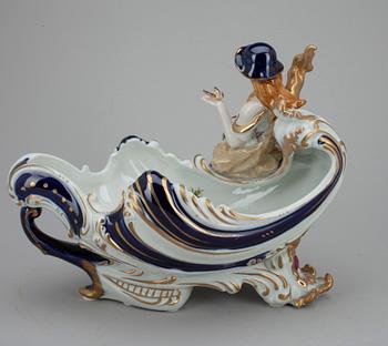 KORISTEMALJA, posliinia, Meissen, kakkoslaatu, 1900-luku.