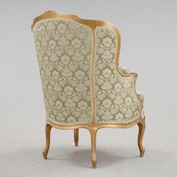 BERGÈRE, rokokostil, omkr 1900.