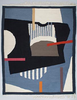 Ceci Söderlund, a 'Sam' rya rug. Circa 200 x 170 cm.