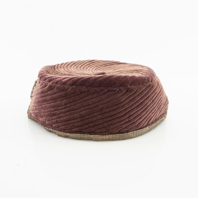 Uniform cap for military, fez, Ottoman Empire, turn of the 20th century.
