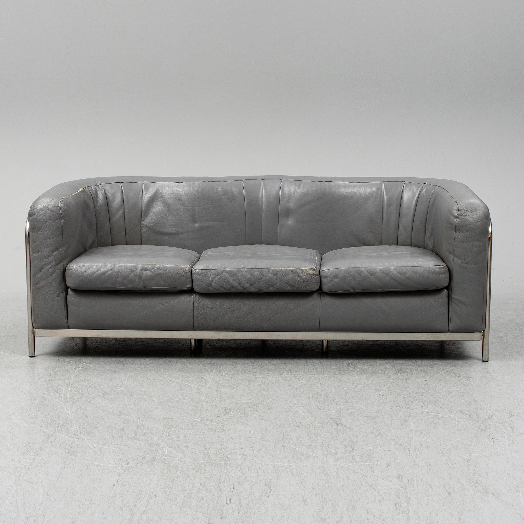 JONATHAN DE PAS, DONATO D. URBINO & PAOLO LOMAZOTTI, an 'Onda' sofa from Zanotta, Italy, model launched in 1985.