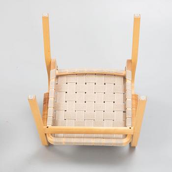 Alvar Aalto, armchairs, four pieces, model 45, Artek, second half of the 20th century.