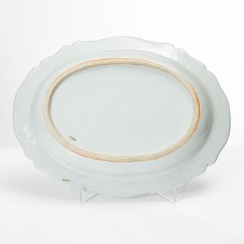 Fat, kompaniporslin, Kina, Qingdynastin, Qianlong (1736-95).