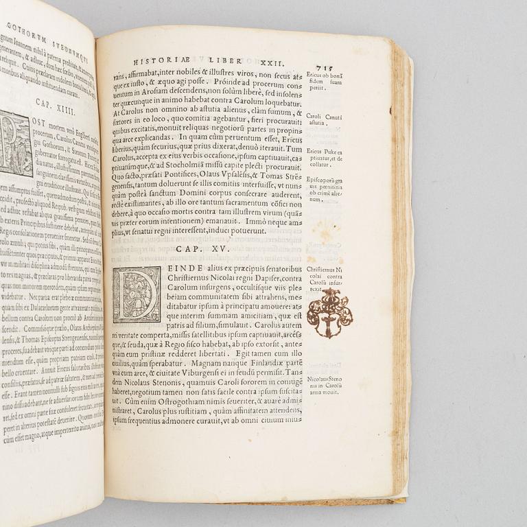 First edition of Johannes Magnus' Historia, 1554.
