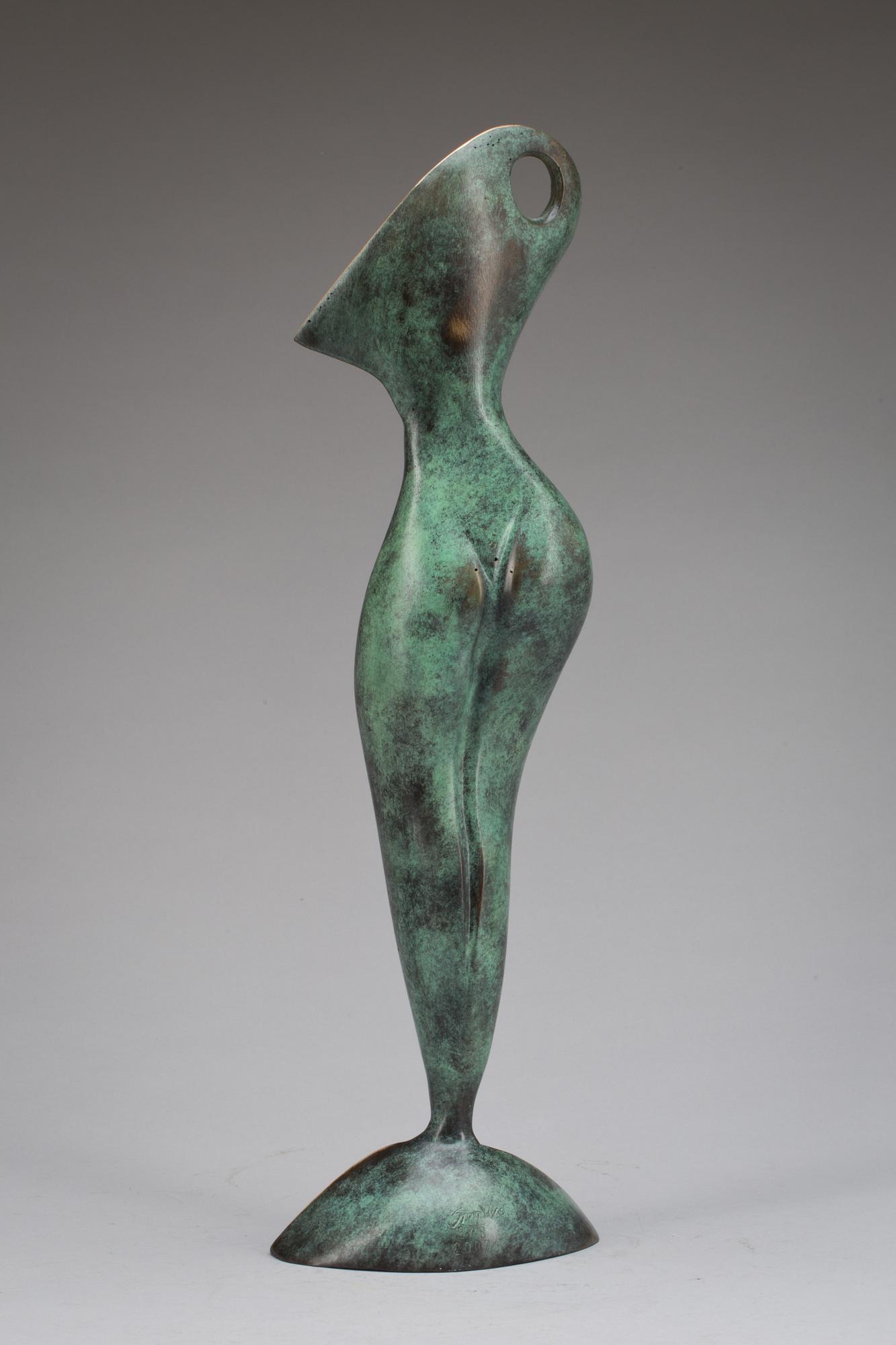 STAN WYS, skulptur, brons, signerad 3/8 och daterad 2007.
