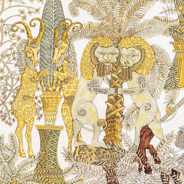 Hermès, scarf, "The Legends of the Tree".