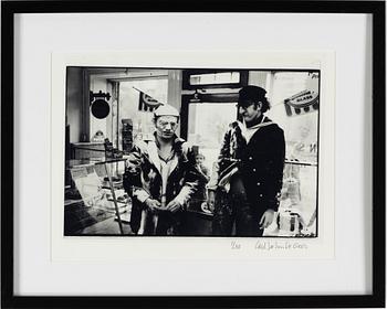 Carl Johan De Geer, photo, signed 1/30.